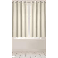 Ösenvorhang Verona wollweiß B/L: ca. 140x175 cm Verona - wollweiß (140,00/175,00cm)