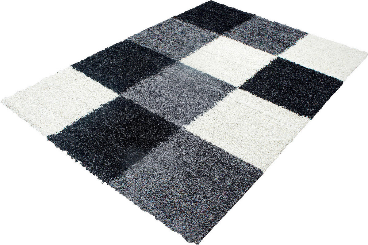 Ayyildiz Teppich LIFE schwarz B/L: ca. 60x110 cm LIFE - schwarz (60,00/110,00cm) - Ayyildiz