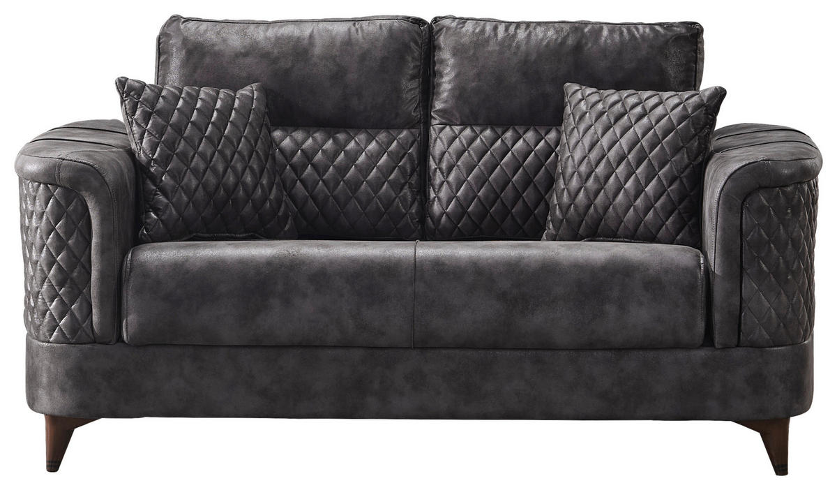 Sofa 3-2-1 anthrazit Mikado_3F-2F-1_Sofa_3-2-1 - braun/anthrazit