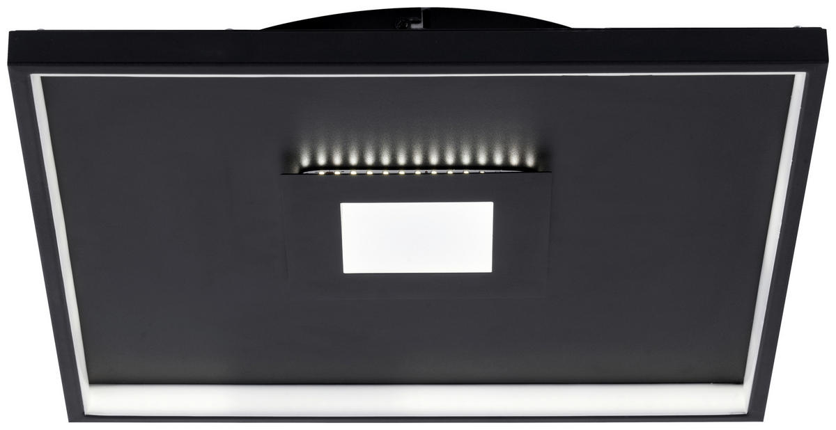 POCOline Deckenleuchte schwarz Metall B/L: ca. 40x40 cm LED-Deckenleuchte_Cataleya - schwarz (40,00/40,00cm) - POCOline