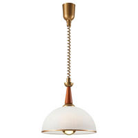 Lamkur Deckenleuchte gold Glas B/H/L: ca. 64x30x64 cm E27 1 Brennstellen CHIARA - gold (64,00/64,00/30,00cm) - Lamkur