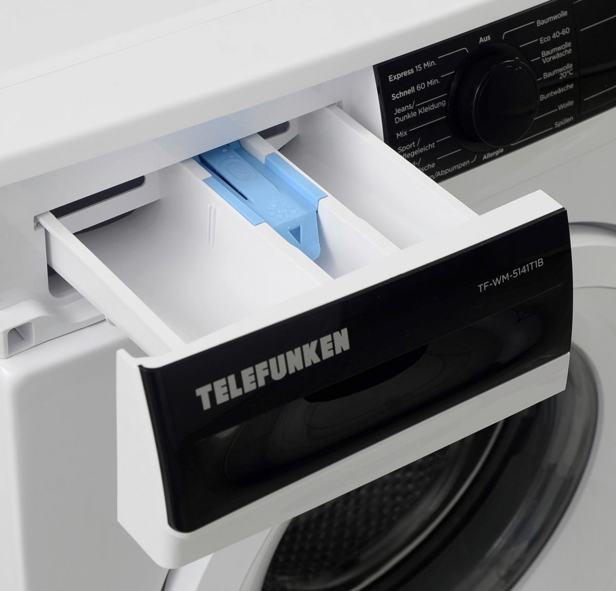 TELEFUNKEN Waschmaschine TF-WM-5141T1B weiß B/H/T: ca. 60x85x53 cm ca. 8 kg Waschmaschine TF-WM-5141T1B - weiß (60,00/85,00/53,00cm) - TELEFUNKEN