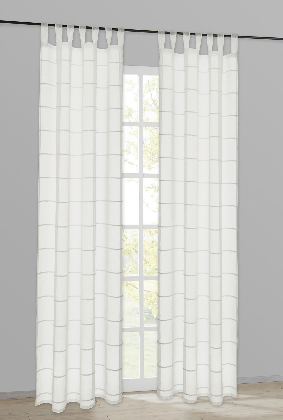Kombivorhang Marina champagner B/L: ca. 140x175 cm Marina - champagner (140,00/175,00cm) - POCOline