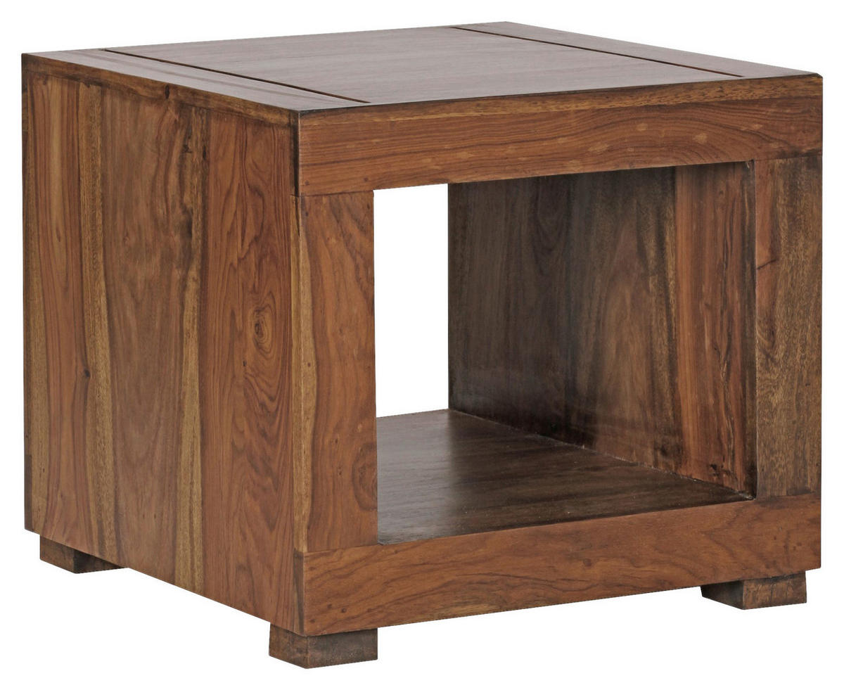 Couchtisch natur B/H/T: ca. 50x45x50 cm Couchtisch - natur (50,00/45,00/50,00cm) - Wohnling