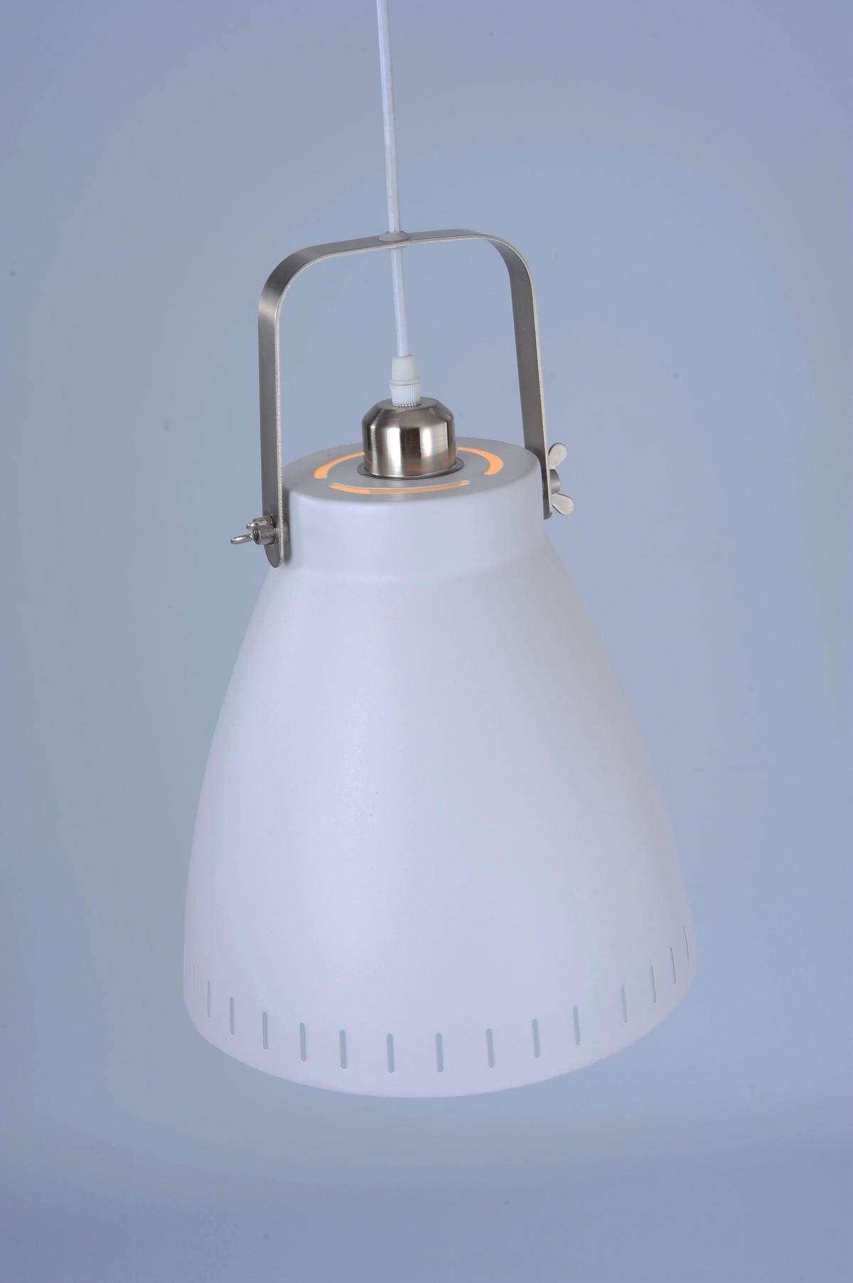 Just Light Pendelleuchte PN11059-16 weiß Stahl B/H/L: ca. 22x120x22 cm E27 1 Brennstellen EVA - weiß (22,00/22,00/120,00cm) - Just Light