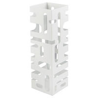 Schirmständer Doris weiß Metall B/H/T: ca. 18x49x16 cm Doris - weiß (18,00/49,00/16,00cm)