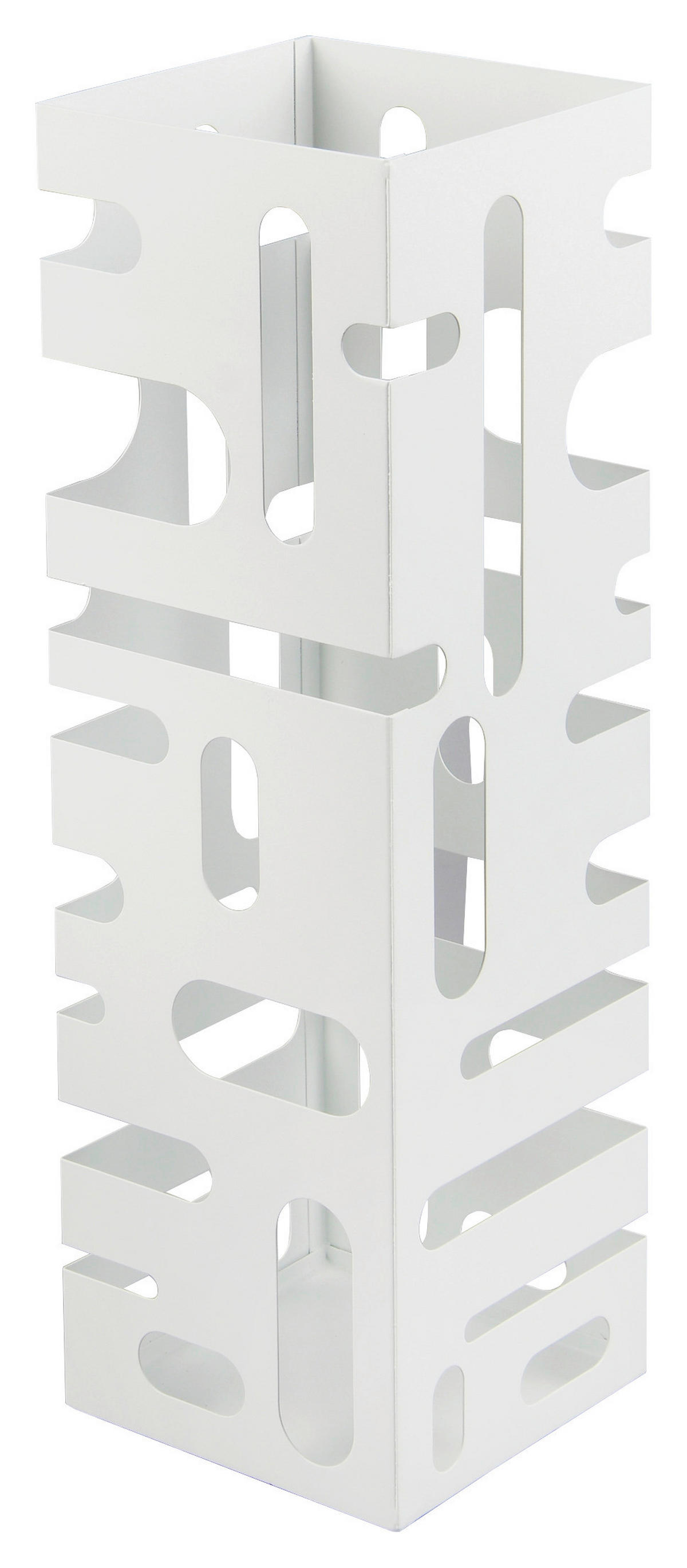 Schirmständer Doris weiß Metall B/H/T: ca. 18x49x16 cm Doris - weiß (18,00/49,00/16,00cm)