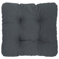 Sitzkissen Alina anthrazit Polyester-Mischgewebe B/H/L: ca. 38x8x38 cm Alina - anthrazit (38,00/38,00/8,00cm)