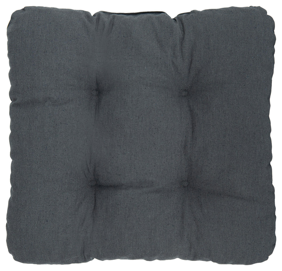 Sitzkissen Alina anthrazit Polyester-Mischgewebe B/H/L: ca. 38x8x38 cm Alina - anthrazit (38,00/38,00/8,00cm)