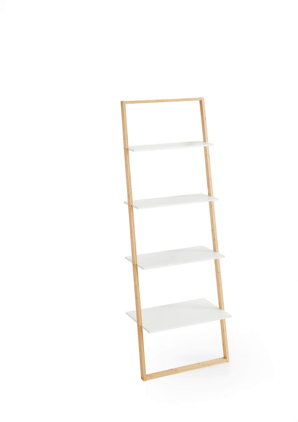 Regal natur weiß B/H/T: ca. 61x164x37 cm KLEINMÖBEL Regal - weiß/natur (61,00/164,00/37,00cm) - xonox.home