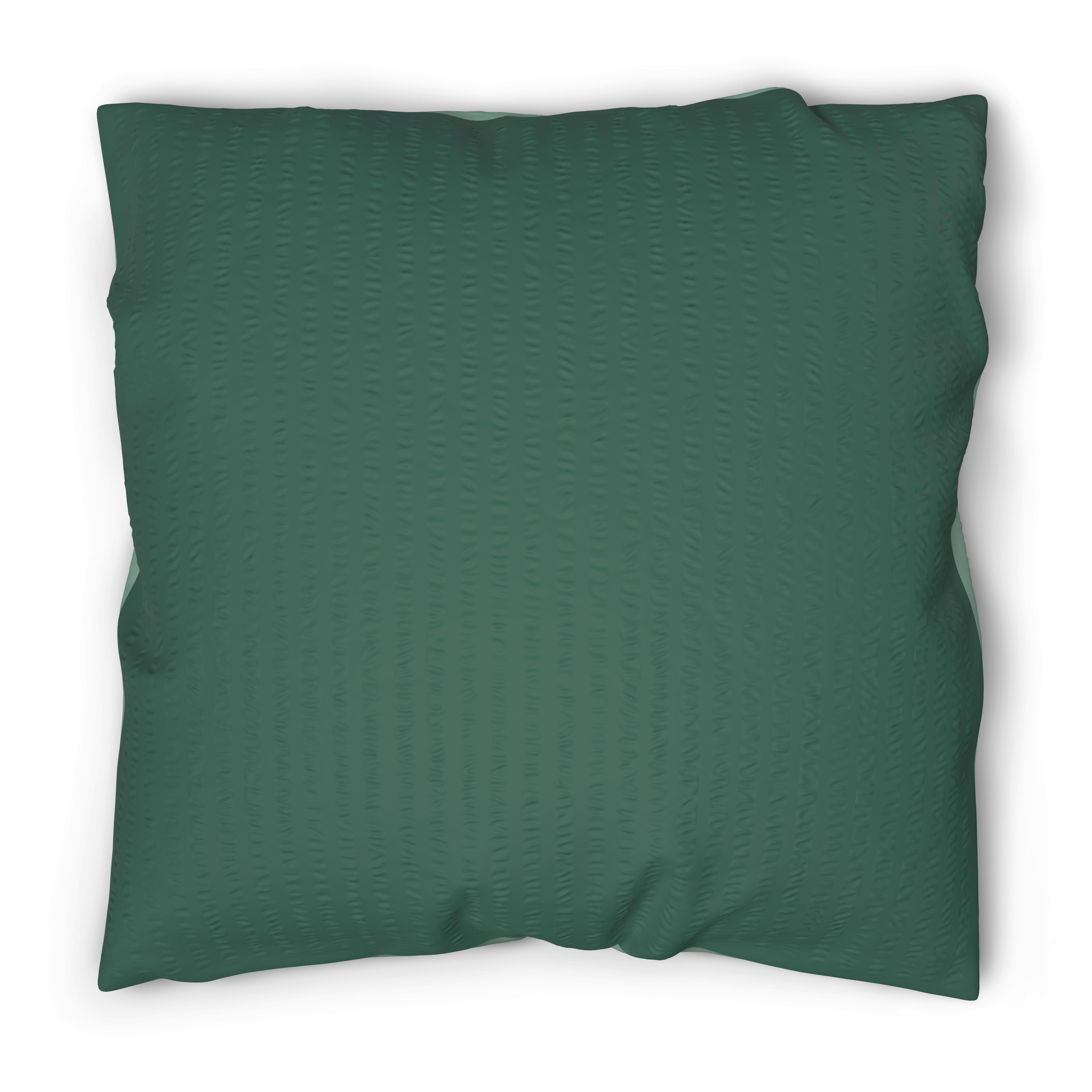 Microfaser Wende Bettwäsche Seersucker Wendebettwäsche-Seersucker mint - mint/grün (135,00/200,00cm)