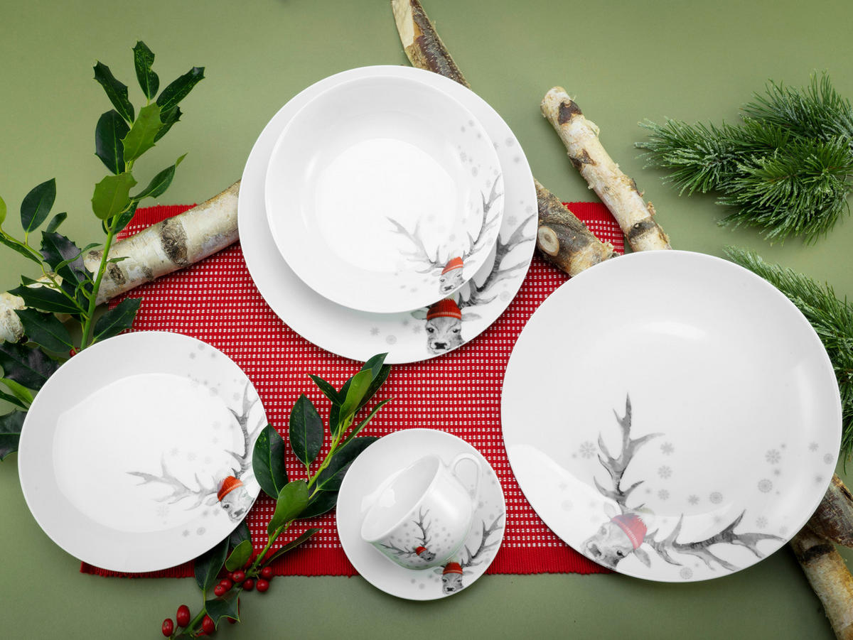 CreaTable Kombiservice Luna Hirsch Luna Hirsch - multicolor - CreaTable