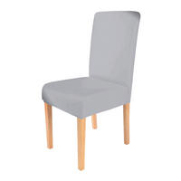 Stuhlhusse Stuhlhusse_Stretch 40x45x65cm - silber (40,00/45,00/65,00cm) - Home Edition