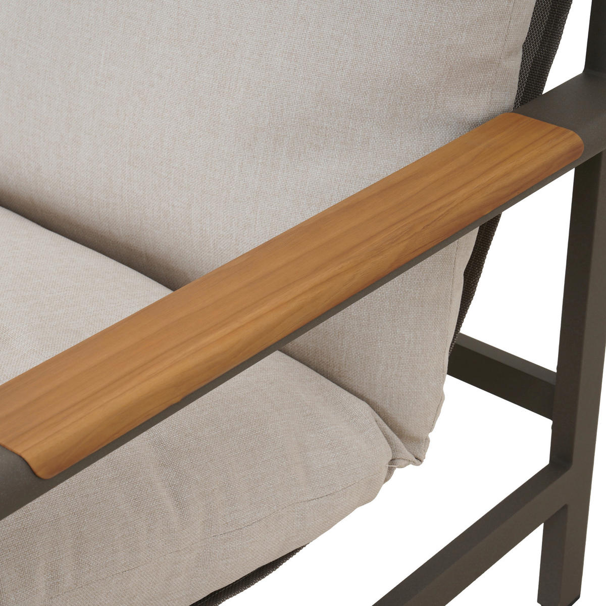 POCOline Gartensitzgruppe Kos grau Alu Kos - grau - POCOline