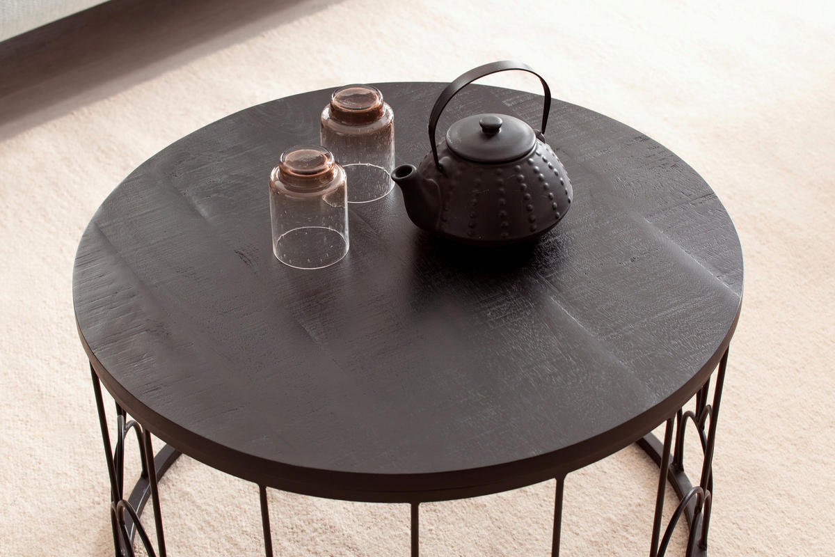 Couchtisch  B/H/T: ca. 60x36x60 cm Couchtisch - (60,00/36,00/60,00cm) - Wohnling