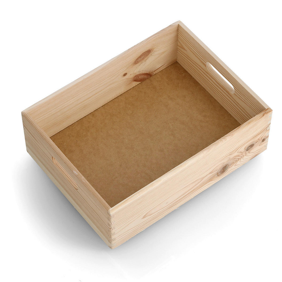 Zeller Allzweckkiste natur Kiefer B/H/L: ca. 40x15x30 cm Allzweckkiste - natur (30,00/40,00/15,00cm) - Zeller