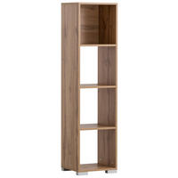 Regal Carlos Eiche Landhaus Nachbildung B/H/T: ca. 36,3x142,7x33 cm Carlos - Eiche (36,30/142,70/33,00cm) - Möbelpartner