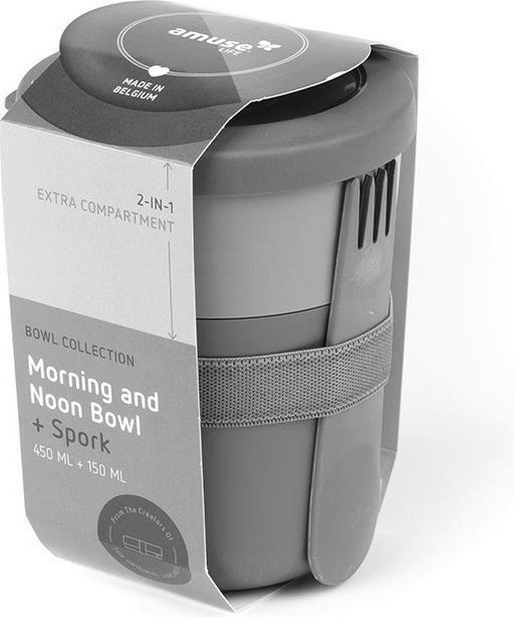 Amuse Lunchbox grau Brunch-Box - grau - Amuse