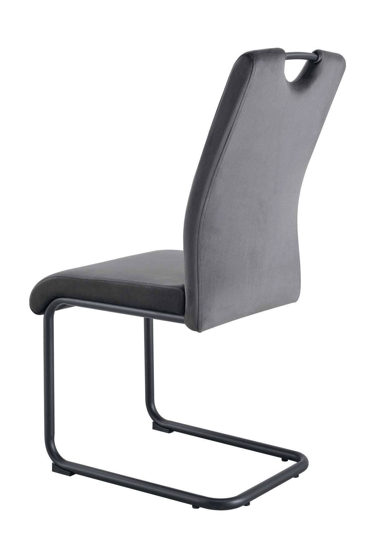 Schwingstuhl LISA, 2er Set anthrazit schwarz B/H/T: ca. 43x98x61 cm LISA, 2er Set - schwarz/anthrazit (43,00/98,00/61,00cm) - xonox.home