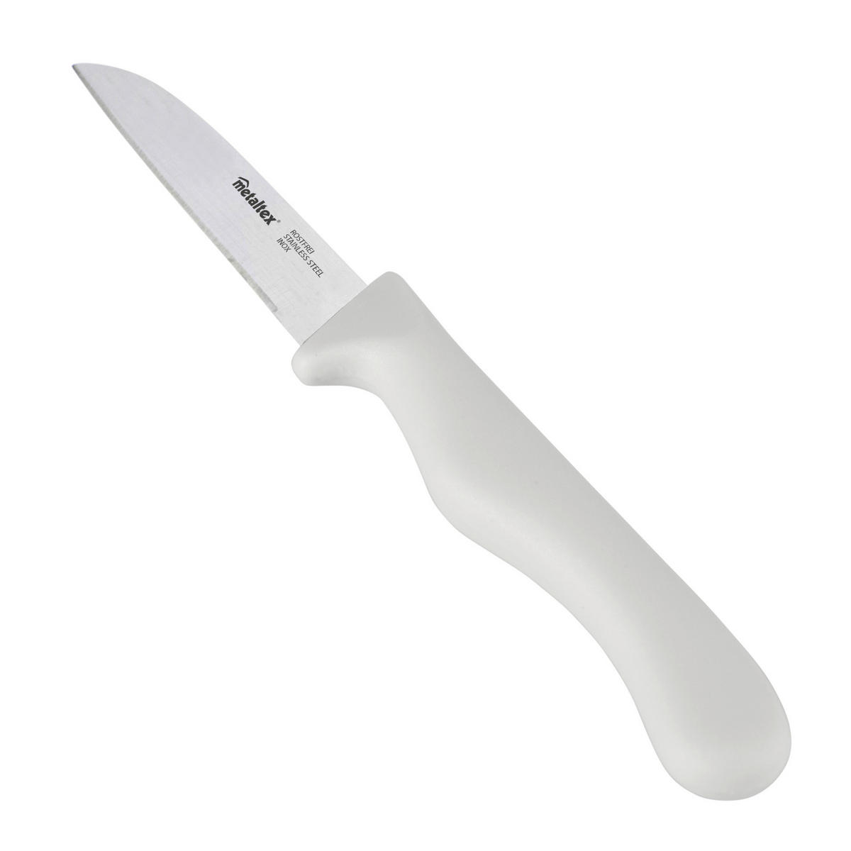 Metaltex Gemüsemesser rot Inox Gemüsemesser_Basic - rot - Metaltex