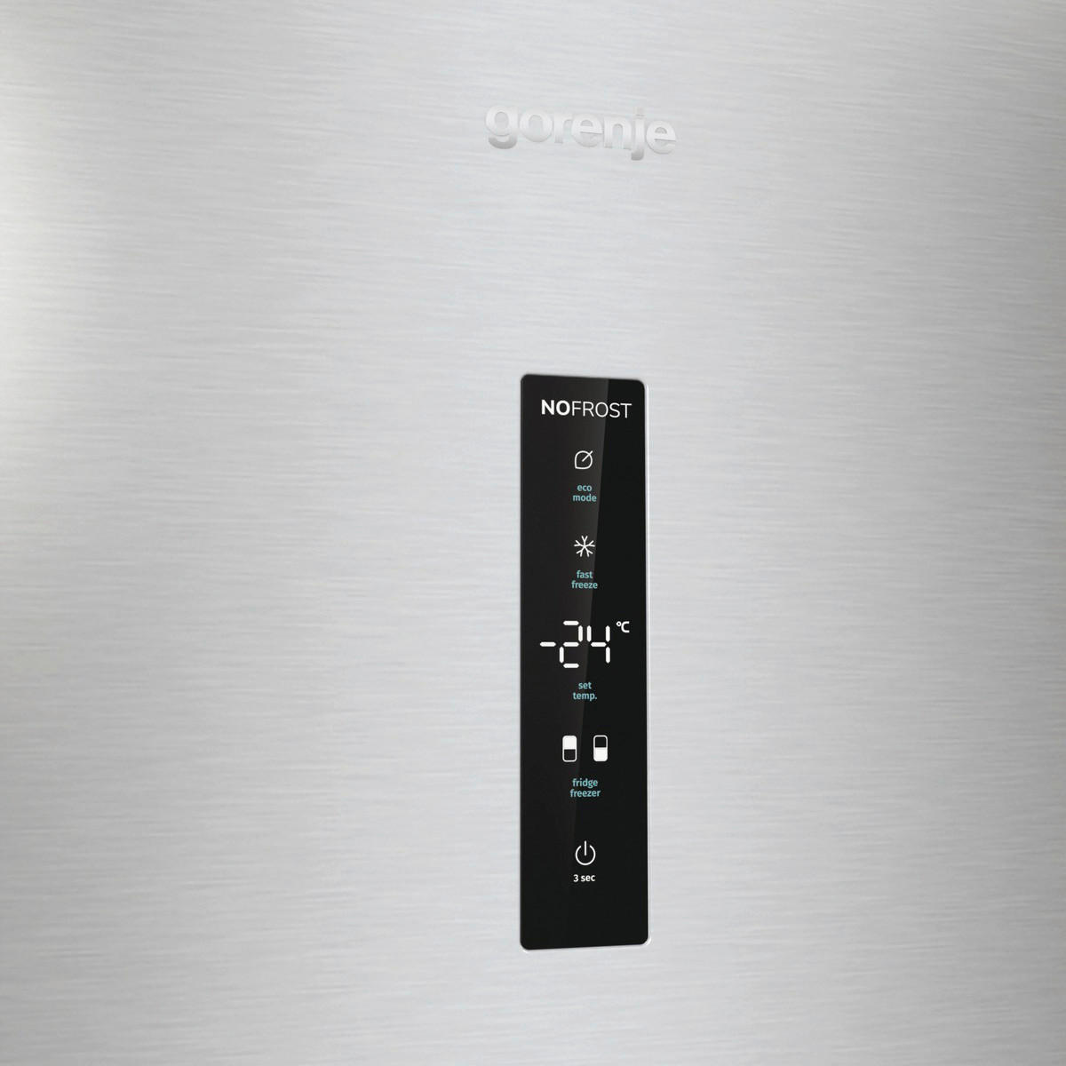 Gorenje Kühl-/Gefrierkombination NRK620CA2XL4 silber B/H/T: ca. 60x200x59 cm Kühl-/Gefrierkombi NRK620CA2XL4 - silber (60,00/200,00/59,00cm) - Gorenje