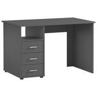 Schreibtisch Niels anthrazit B/H/T: ca. 116x74x70 cm Niels - anthrazit (116,00/74,00/70,00cm) - Möbelpartner