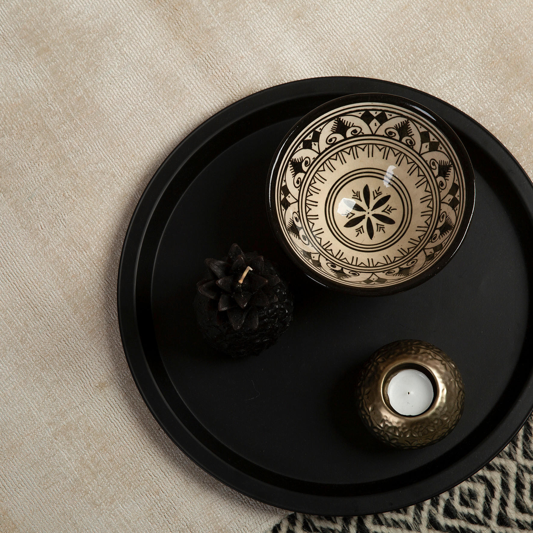 Thumbnail - Obsession Teppich My Indigenous ivory B/L: ca. 140x200 cm