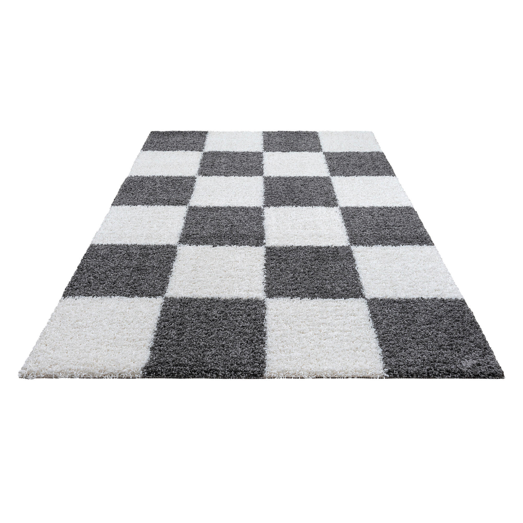 Sanat Hochflorteppich MILANO grau B/L: ca. 200x290 cm MILANO - grau (200,00/290,00cm) - Sanat
