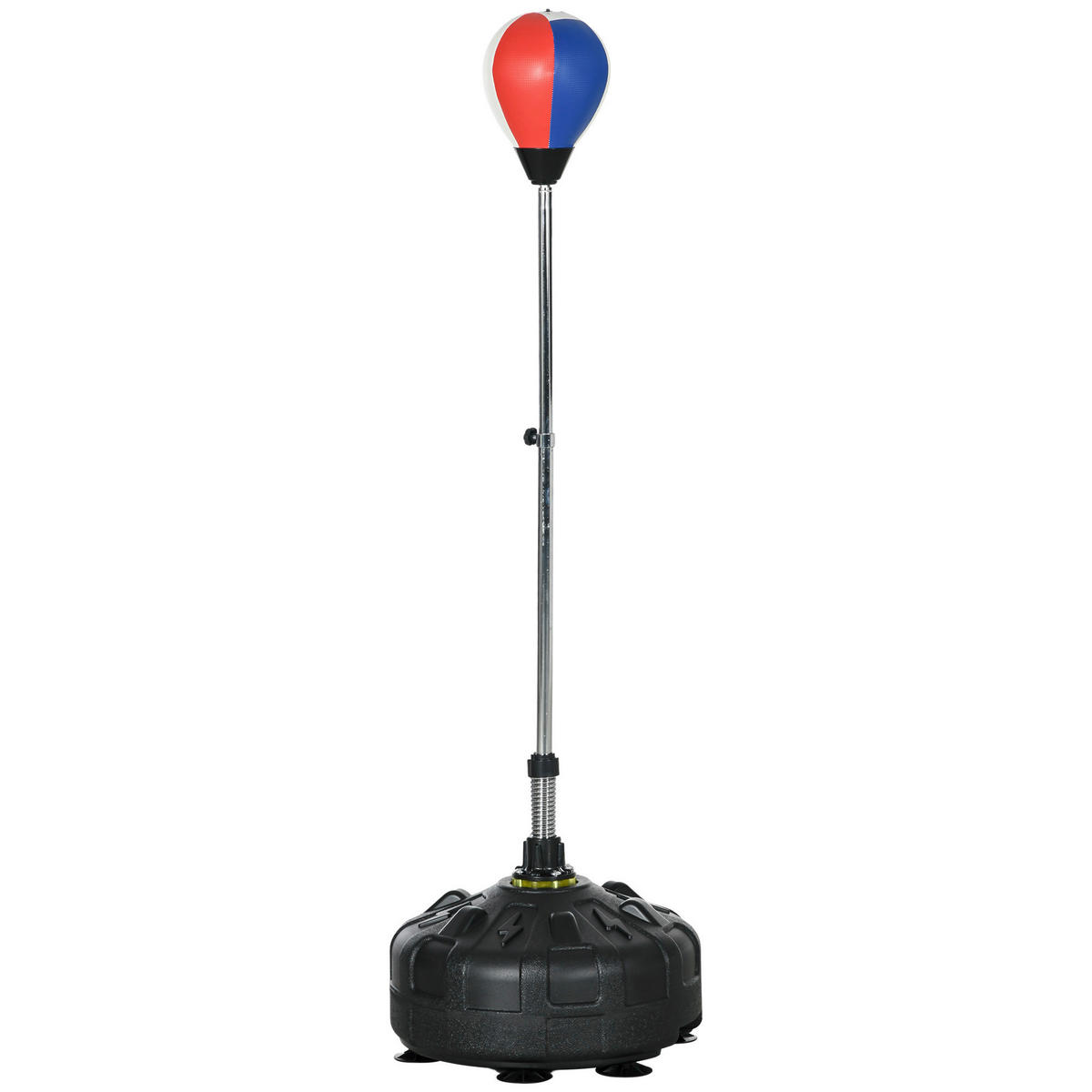 SPORTNOW Fitness-Zubehör rot Kunstleder B/H/L: ca. 48x48x165 cm Punchingball - rot/schwarz (165,00/48,00/48,00cm) - SPORTNOW