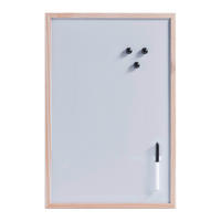 Zeller Magnet-/Schreibtafel Magnet-/Schreibtafel - natur/grau (59,00/39,50/1,54cm) - Zeller