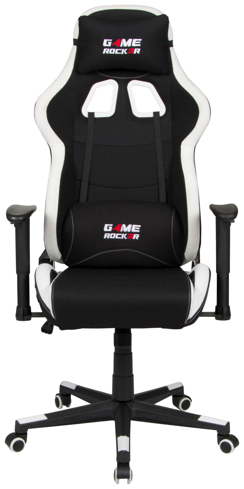 Gaming-Sessel Game Rocker schwarz weiß Game Rocker - weiß/schwarz