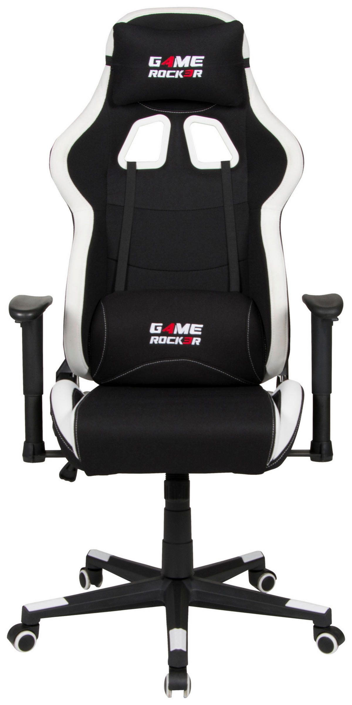 Gaming-Sessel Game Rocker schwarz weiß Game Rocker - weiß/schwarz