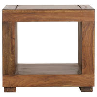 Couchtisch natur B/H/T: ca. 50x45x50 cm Couchtisch - natur (50,00/45,00/50,00cm) - Wohnling