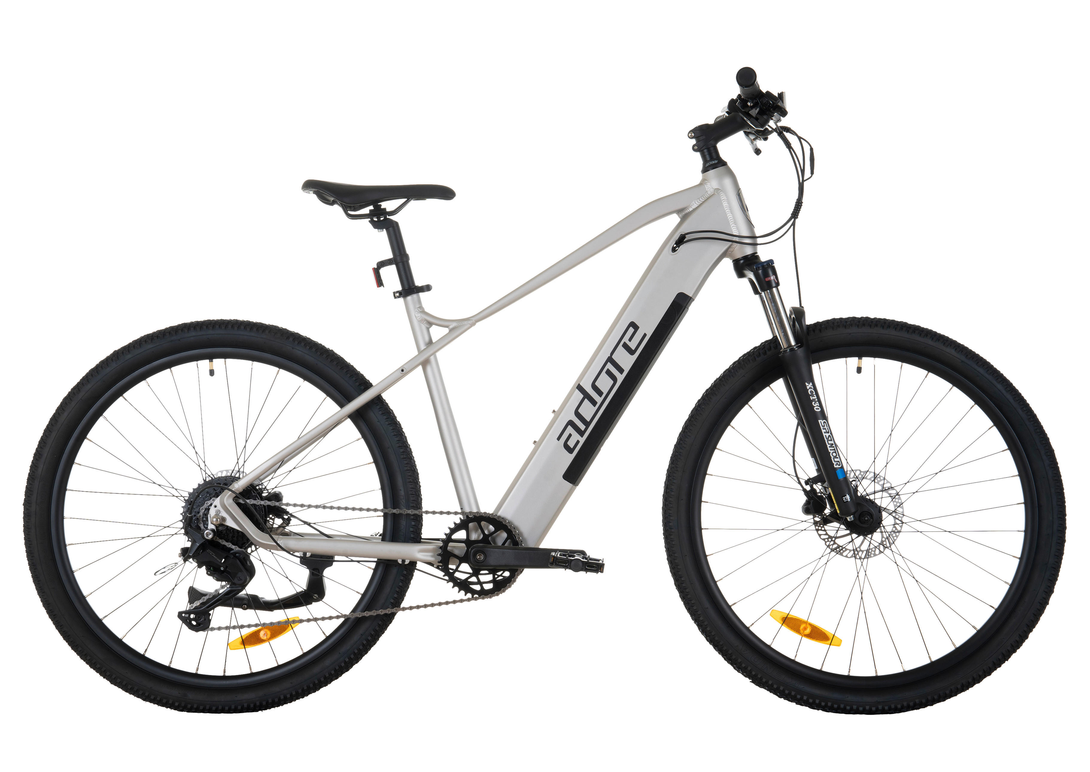 Adore E-Bike GV-650 GV-650 27,5 Zoll Rahmenhöhe 48 cm 9 Gänge anthrazit anthrazit ca. 250 W ca. 27,5 Zoll