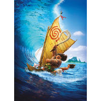 Komar Fototapete Moana Ride the Wave IADX4-010 B/H: ca. 200x280 cm Moana Ride the Wave IADX4-010 - (200,00/280,00cm) - Komar