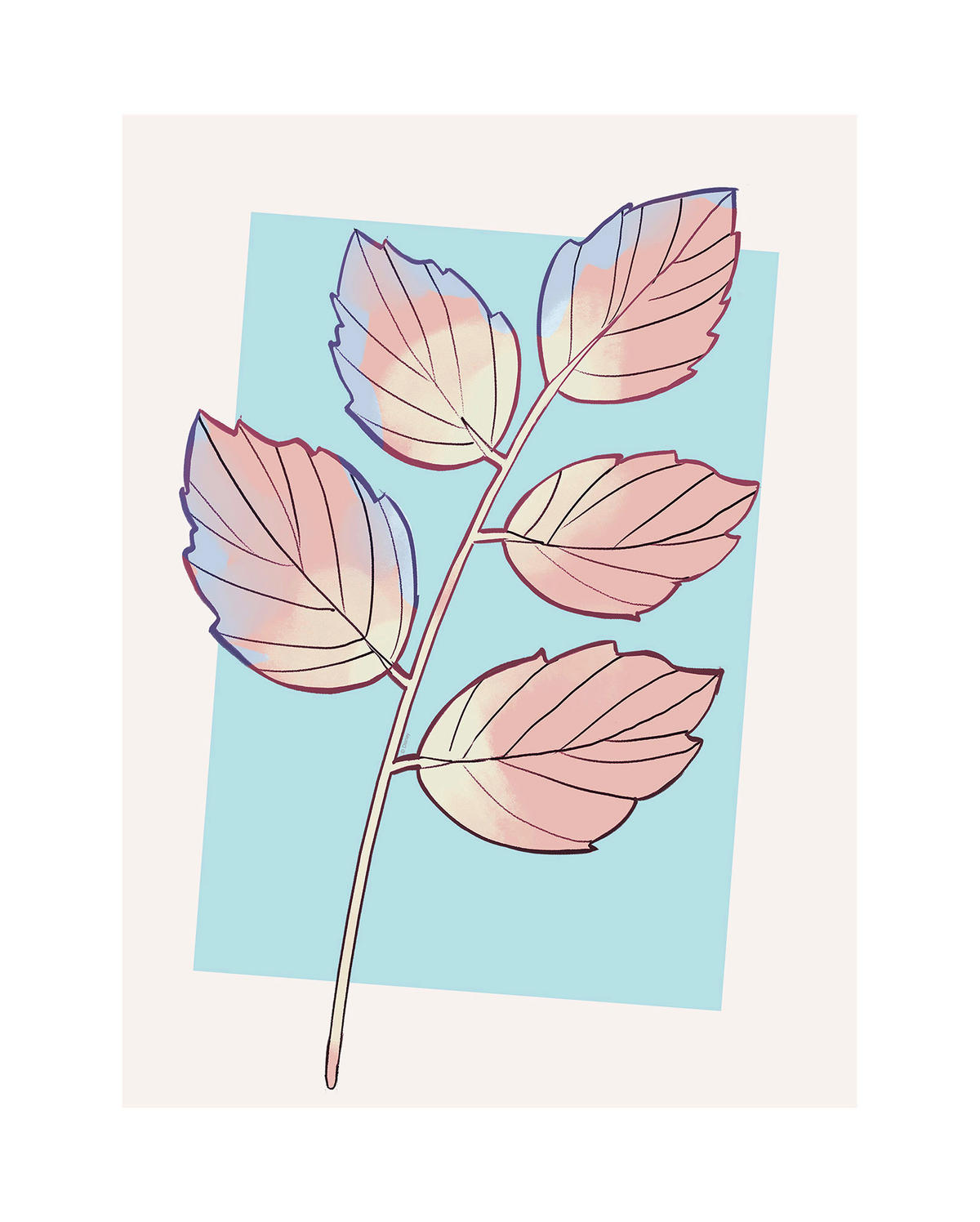 Komar Poster Cinderella Plant Disney B/L: ca. 40x50 cm Cinderella Plant - (40,00/50,00cm) - Komar