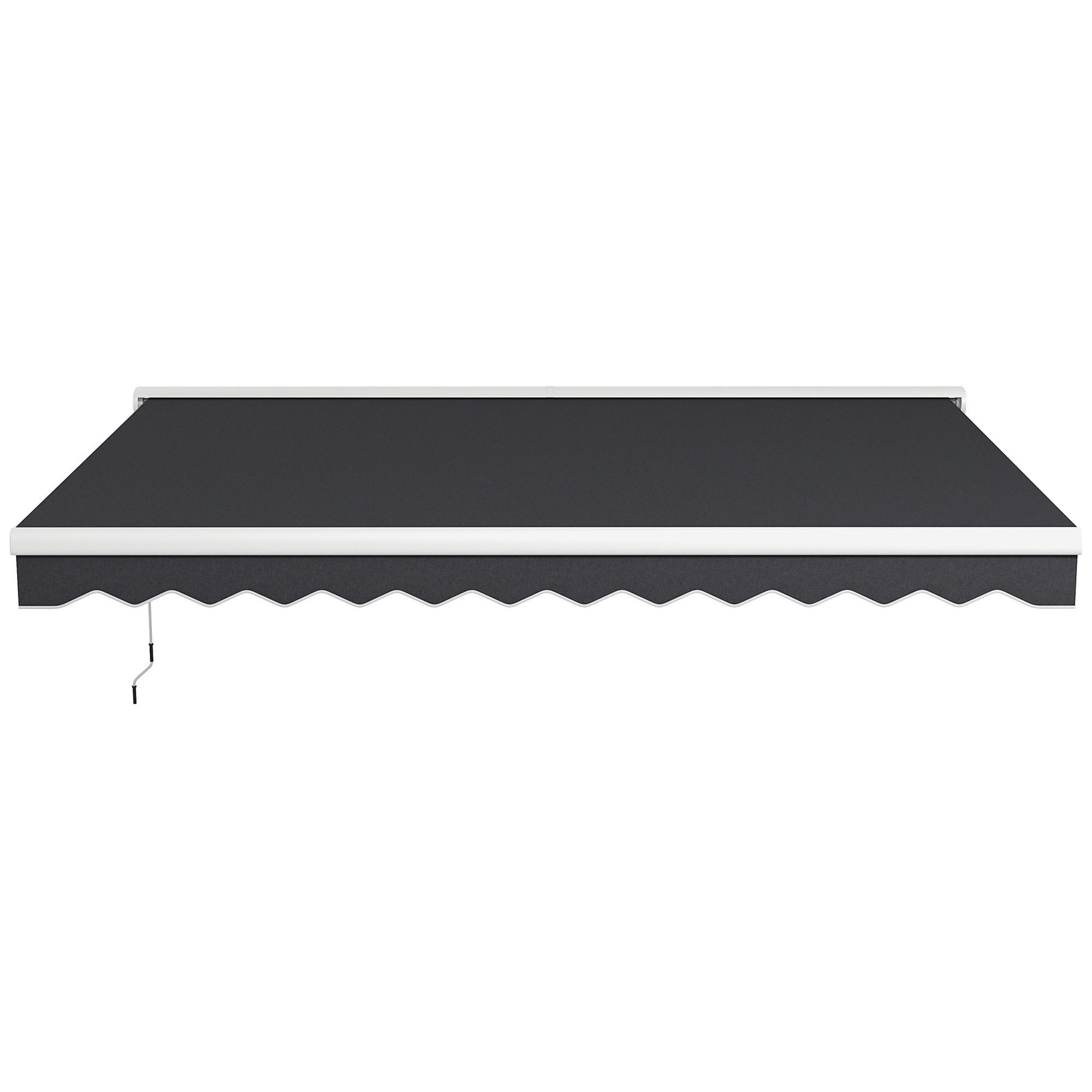 Markise grau B/H/L: ca. 300x395x150 cm Markise - grau (150,00/300,00/395,00cm) - Outsunny