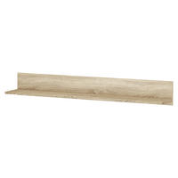 Wandboard Lorenzo Eiche Sonoma Nachbildung B/H/T: ca. 130x17x20 cm Lorenzo - Eiche (130,00/17,00/20,00cm)