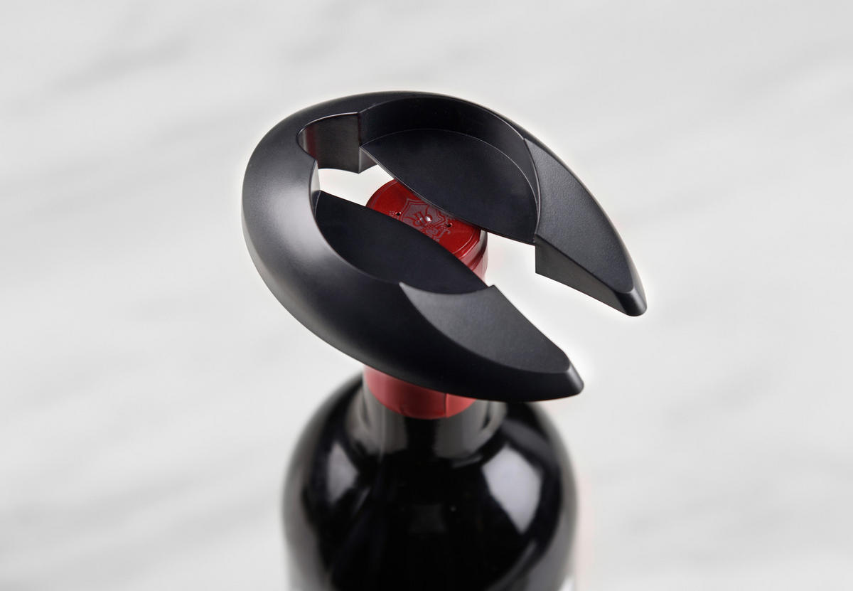 SAN IGNACIO Korkenzieher MERLOT schwarz Silikon MERLOT - schwarz - SAN IGNACIO