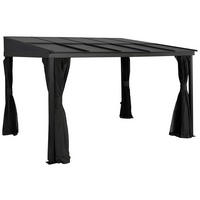 Sojag Terrassenüberdachung St. Barth anthrazit Aluminium B/H/L: ca. 363x240x240 cm St. Barth - anthrazit (240,00/363,00/240,00cm) - Sojag