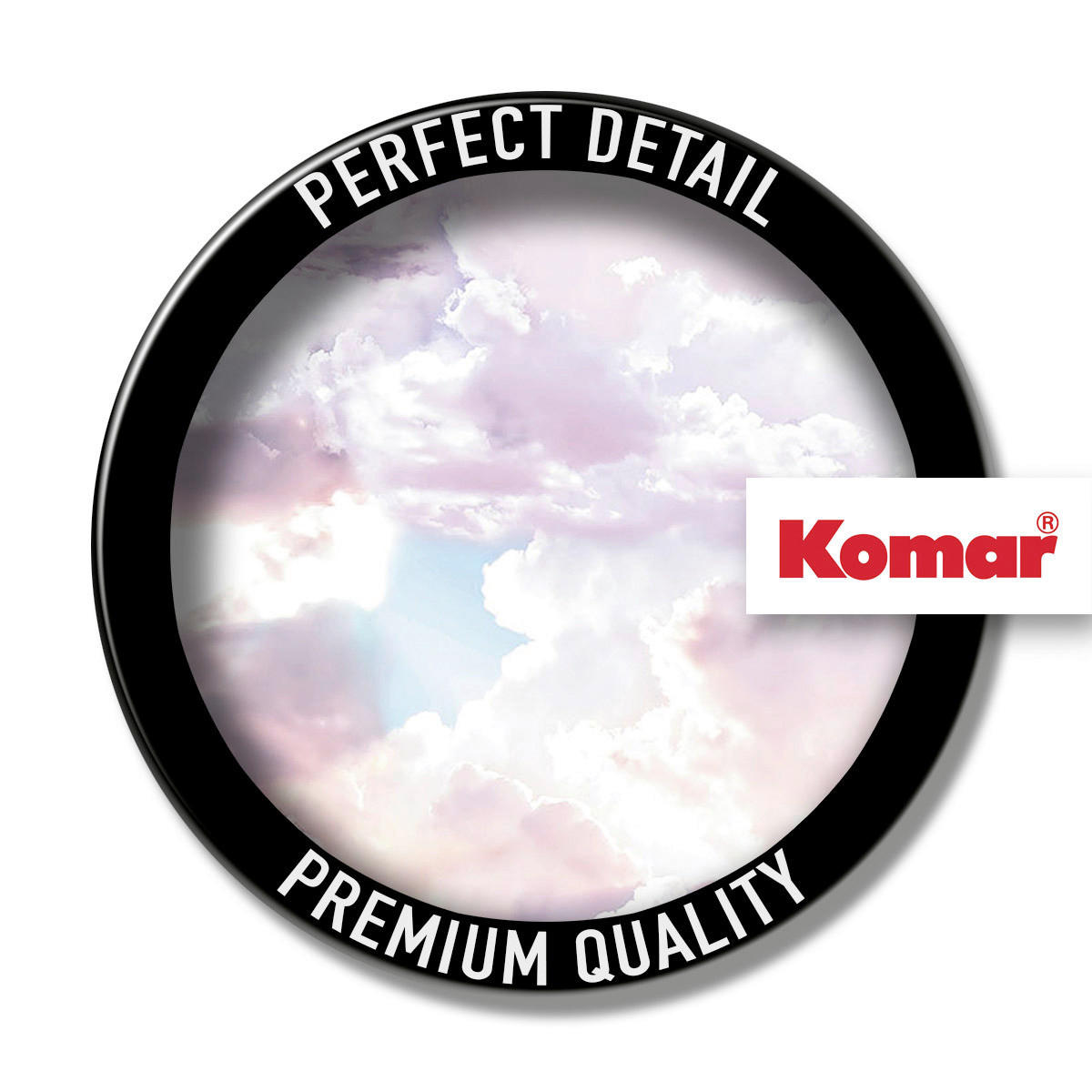 Komar Fototapete Clouds Panel B/L: ca. 100x250 cm Clouds Panel - (100,00/250,00cm) - Komar