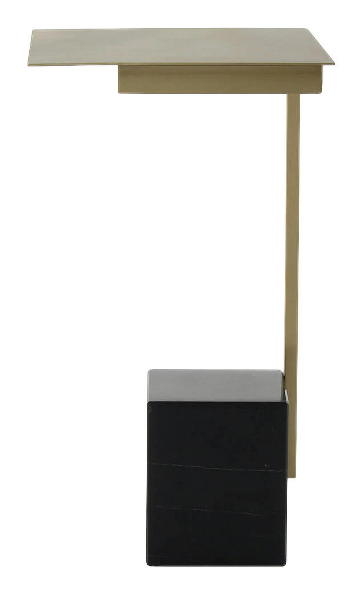Beistelltisch Rocio 201 Marmor B/H/T: ca. 30x30x56 cm Rocio 201 - (30,00/30,00/56,00cm) - 360 Living