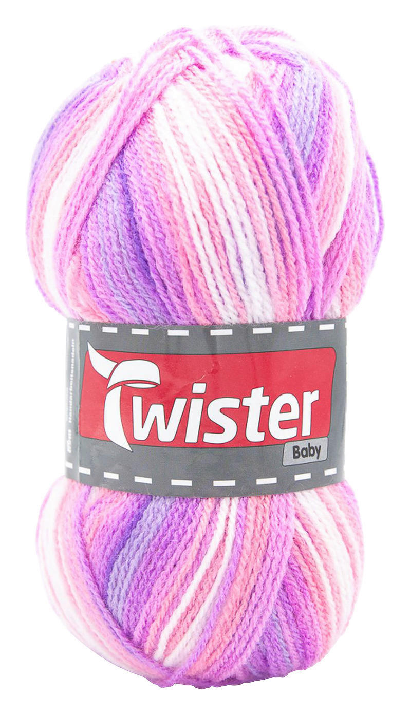 Handstrickgarn Baby flieder L: ca. 21000 cm Baby - flieder/color (21000,00cm) - Twister