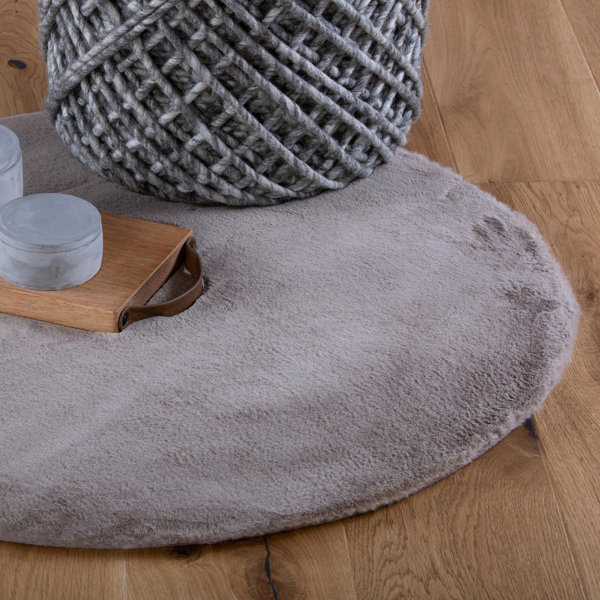 Obsession Teppich My Celesta taupe D: ca. 80 cm My Celesta - taupe (80,00cm) - Obsession