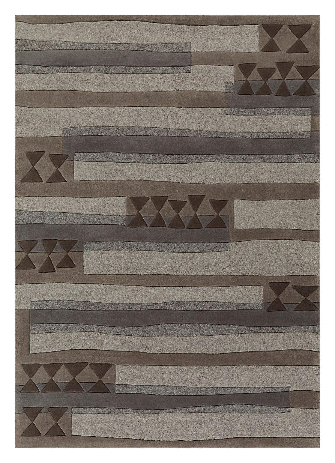 Arte Espina Kurzflorteppich Spirit 3116 Olive Spirit 3116 Olive - (170,00/240,00cm) - Arte Espina