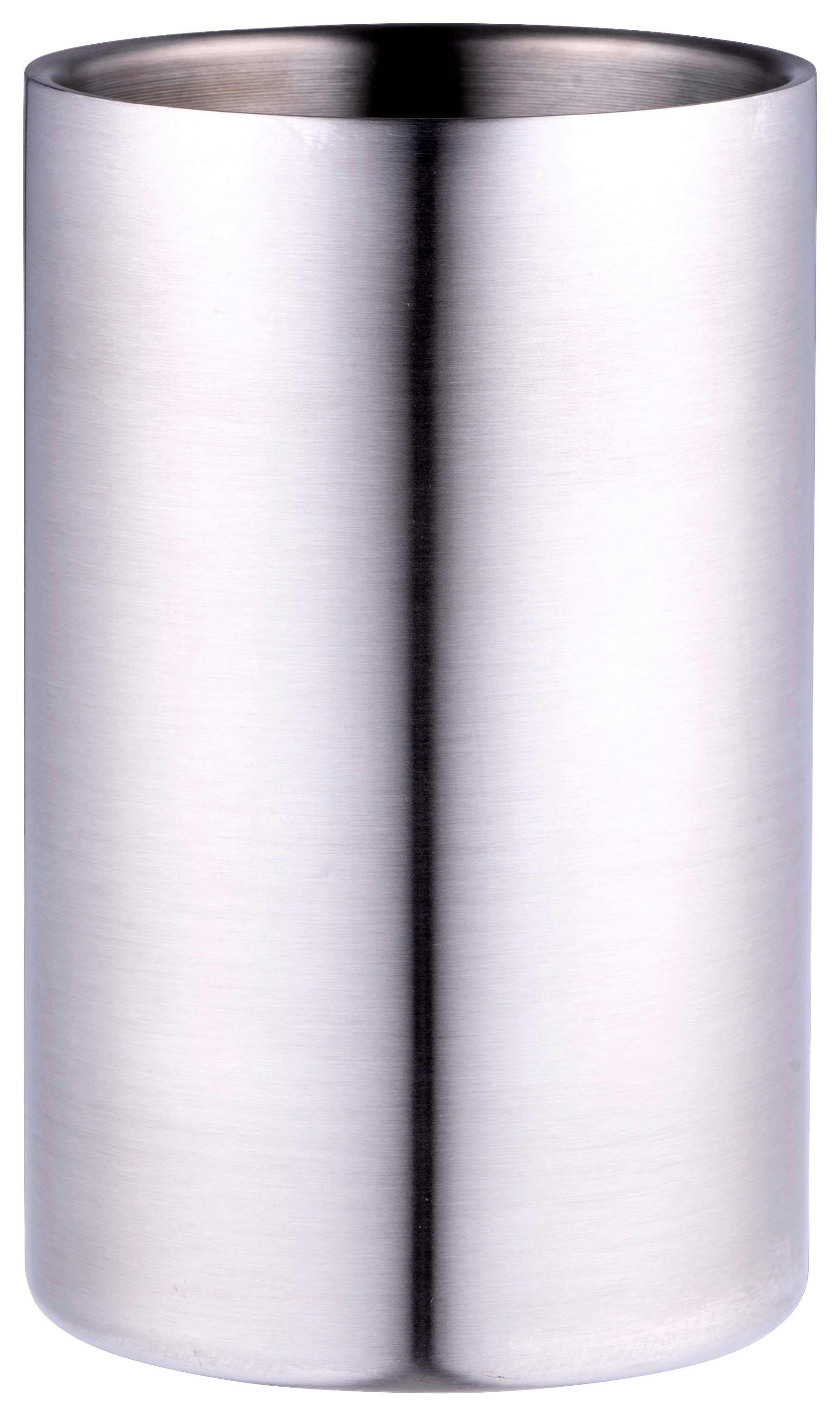 alpina Flaschenkühler silber Edelstahl B/H/L: ca. 12x19x12 cm Flaschenkühler - silber (12,00/12,00/19,00cm) - Alpina