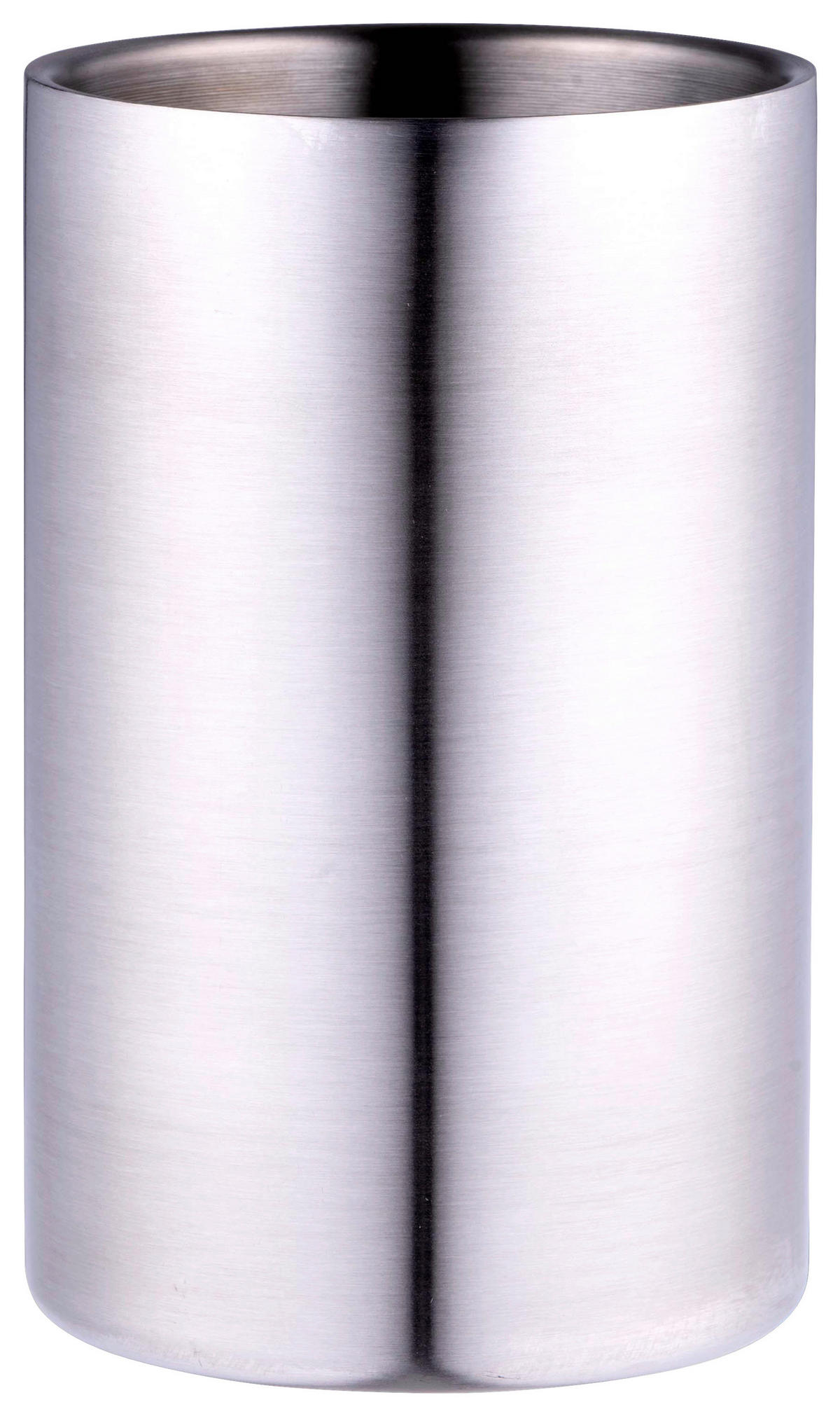 alpina Flaschenkühler silber Edelstahl B/H/L: ca. 12x19x12 cm Flaschenkühler - silber (12,00/12,00/19,00cm) - Alpina