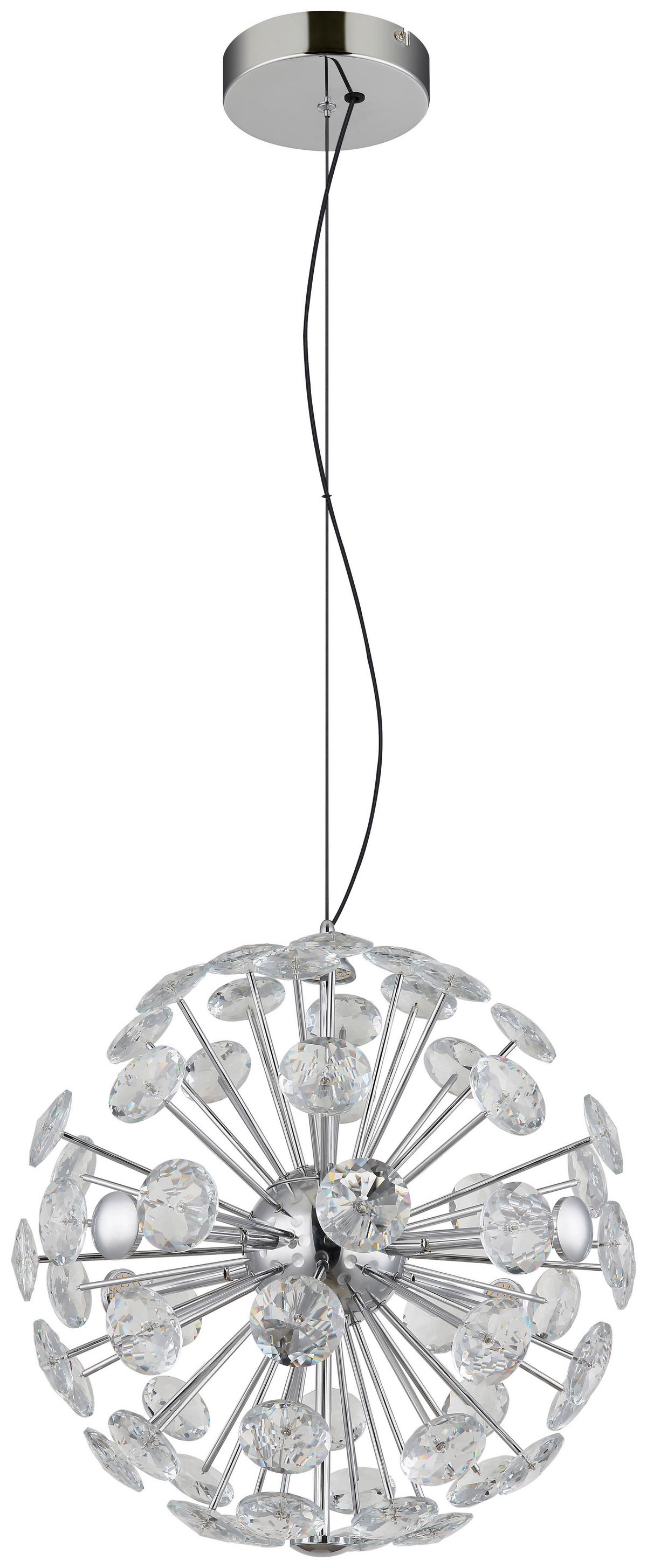 GLOBO Pendelleuchte Metall H/D: ca. 150x45 cm 1.0 Brennstellen Virina - (45,00/150,00cm) - GLOBO