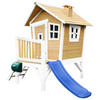 AXI Spielhaus Robin blau B/H/L: ca. 264x203x177 cm Robin - blau/braun (177,00/264,00/203,00cm) - AXI