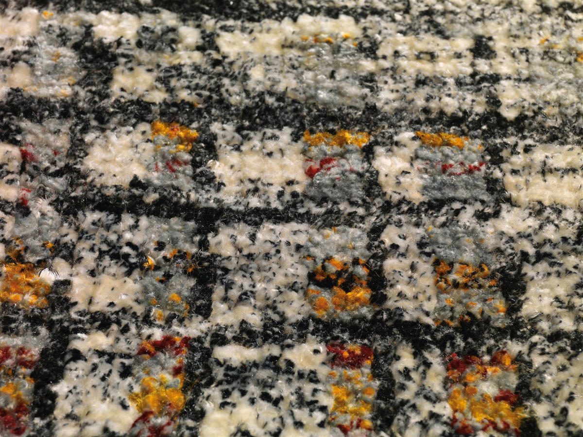 Arte Espina Kurzflorteppich Topaz 5400 grau B/L: ca. 170x240 cm Topaz 5400 - schwarz/grau (170,00/240,00cm) - Arte Espina